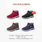 Téli, fűző nélküli slip-on sneakers