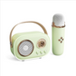 Przenośny Głośnik Bluetooth z Bezprzewodowym Mikrofonem