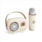 Przenośny Głośnik Bluetooth z Bezprzewodowym Mikrofonem