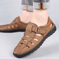 👞 Skórzane sandały klasy premium: wygoda i styl, rozmiary EU 38–44 🌬️  | W magazynie 🚚📦