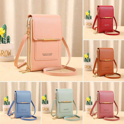 Stylowa, kompaktowa torba na ramię z zabezpieczeniem antykradzieżowym