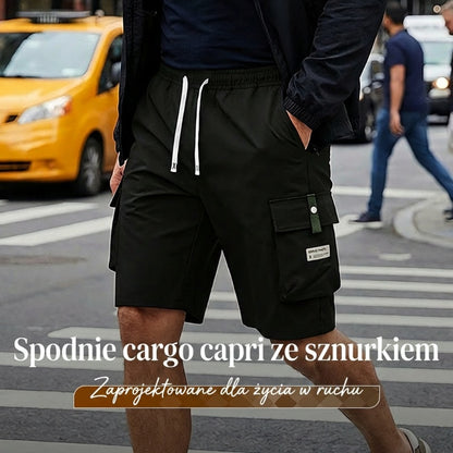 ⏳Męskie spodnie cargo z elastycznym ściągaczem w stylu casualowym📢