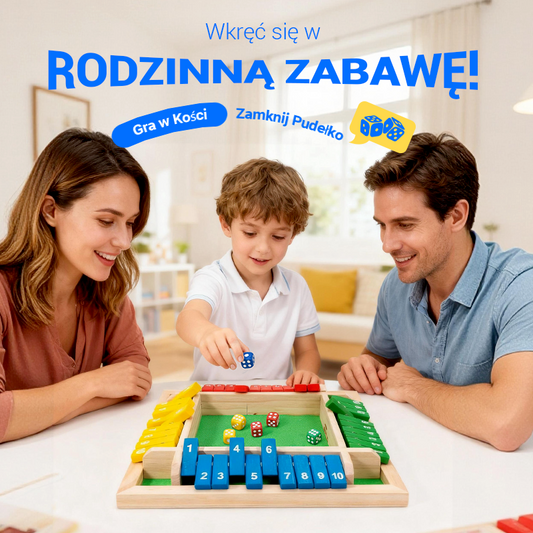 🎅🎄 ZABAWNE GRY RODZINNE – Gra planszowa Zamknij pudełko🎁🎲