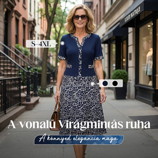 👗Dwuczęściowe sukienki damskie w kwiatowy wzór