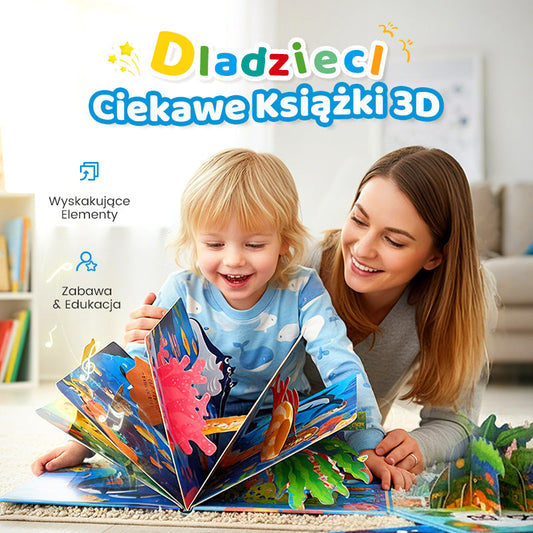 ✨ Interaktywne książki dla dzieci z wyskakującymi obrazkami
