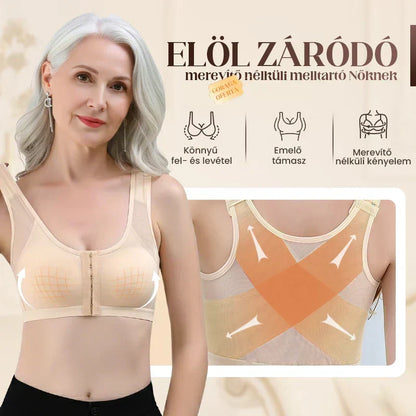 【✨1 + 1 ingyen-2 db】2026-os új modell: elölcsatos, támasztó sportmelltartó 👙