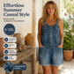 👖 Bő Farmer Rövidnadrág Nőknek | S-2XL