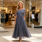 🔥👗Elegancka sukienka z haftem – Komfort i styl na każdą okazję