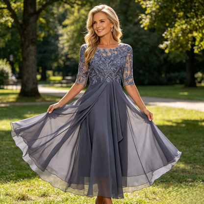 🔥👗Elegancka sukienka z haftem – Komfort i styl na każdą okazję