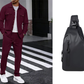 🔥 Férfi Gofri Mintás Gombos Dzseki és Nadrág Szett – Légáteresztő Anyag, Laza Szabás & Könnyed Stílus Minden Napra 👕👖