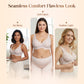 🔥49% kedvezmény! 💕 Jelly Vezeték nélküli melltartó – 9 szín | S–3XL | Varratmentes, Push-Up, Mély V-kivágás | Hétköznapi kényelem