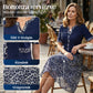 👗Dwuczęściowe sukienki damskie w kwiatowy wzór