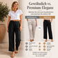Ein absolutes Must-have🔥👖 Leichte Hose aus einem Leinen-Mix – mit fließendem Fall und klassisch geradem Bein, ideal für die Arbeit oder das Wochenende