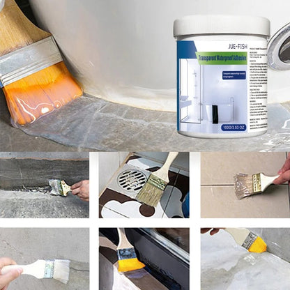 Przezroczysta wodoodporna powłoka