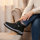Téli, fűző nélküli slip-on sneakers