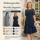⏰ UTOLSÓ NAPI PROMÓCIÓ - 40% KEDVEZMÉNY 💖 [S-3XL] 👗✨️ Női Réteges Háló A-vonalú Midi Ruha