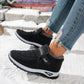 Téli, fűző nélküli slip-on sneakers