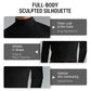 🔥Férfi magas nyakú, slim fit hosszú ujjú póló