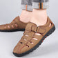 👞 Skórzane sandały klasy premium: wygoda i styl, rozmiary EU 38–44 🌬️  | W magazynie 🚚📦