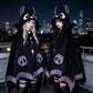 🎁【Nyári Halloween】1 db Uniszex Hordozható Takaró Denevér Kapucnis Köpeny
