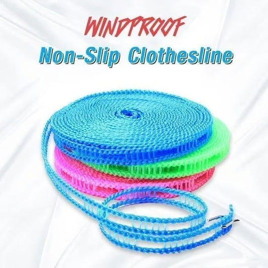 👚Wiatroodporny, antypoślizgowy sznur do bielizny👕