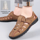 👞 Skórzane sandały klasy premium: wygoda i styl, rozmiary EU 38–44 🌬️  | W magazynie 🚚📦