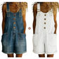 👖 Bő Farmer Rövidnadrág Nőknek | S-2XL