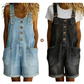 👖 Bő Farmer Rövidnadrág Nőknek | S-2XL