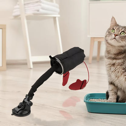 Interaktywna zabawka dla kota w kształcie worka treningowego