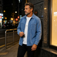 🧥✨ Férfi Casual Kordbársony Ing-Dzseki – Őszi Klasszikus 🍂