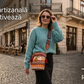 💝 Idealny prezent 🎁 Ręcznie robiona torba w stylu rdzennych Amerykanów