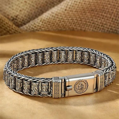 📿 Bransoletka z kołem modlitewnym z sześcioma symbolami prawdy ⛓️