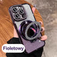 Błyszczący Etui Na Iphone'a Z Magnetycznym Uchwytem Na Lustro