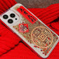 Lucky ruchome piaski brokatowe etui na telefon iPhone