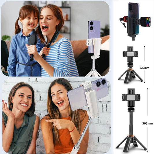 🎁Kieszonkowy, składany kijek do selfie Bluetooth z wbudowanym statywem