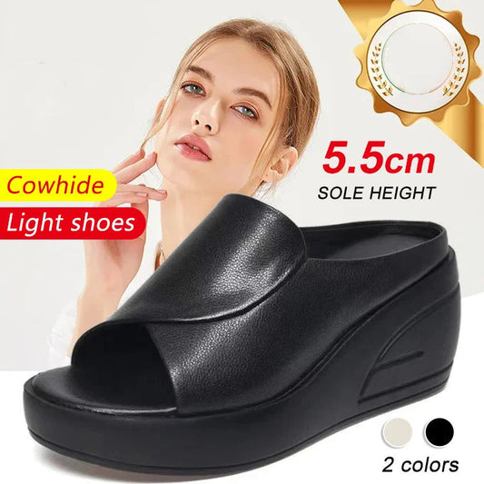 👡 Sandały na obcasie skośnym – 5,5 cm Wygodne | Eleganckie i letnie ☀️🌸✨