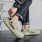 💥【EU40-45】⚡ Męskie oddychające sandały wsuwane slip-on