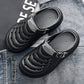💥【EU40-45】⚡ Męskie oddychające sandały wsuwane slip-on
