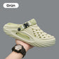 💥【EU40-45】⚡ Męskie oddychające sandały wsuwane slip-on