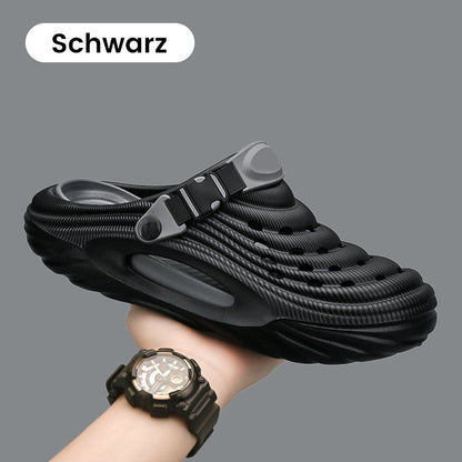💥【EU40-45】⚡ Męskie oddychające sandały wsuwane slip-on