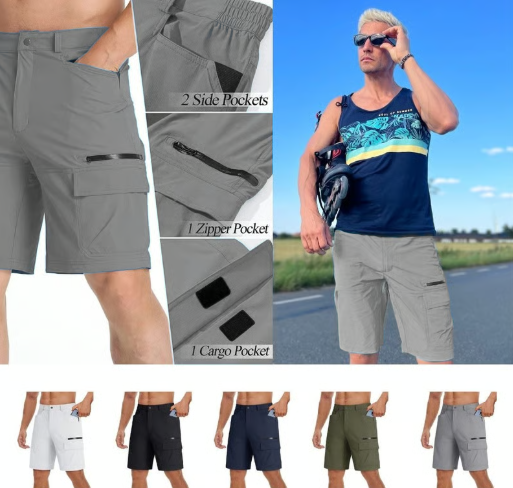 ✨🔥Męskie wodoodporne szorty outdoorowe👍🏼