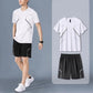 ✨Męski zestaw szybkoschnącej koszulki i szortów🏃‍♂️👕