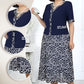 👗Dwuczęściowe sukienki damskie w kwiatowy wzór