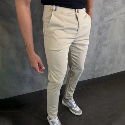 💖👖Spodnie męskie Slim Fit z elastyczną talią