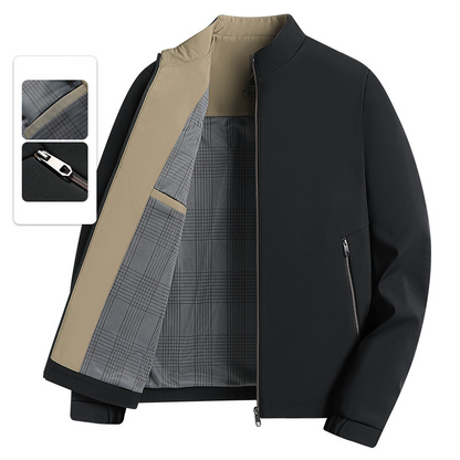 Męska kurtka ze stójką na co dzień