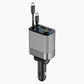 Ładowarka 4 w 1 i odtwarzacz Bluetooth do samochodu