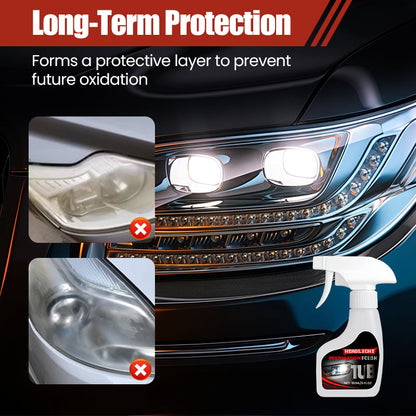 🚗Profesjonalny środek do renowacji reflektorów samochodowych, 180 ml, z gąbką