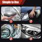 🚗Profesjonalny środek do renowacji reflektorów samochodowych, 180 ml, z gąbką