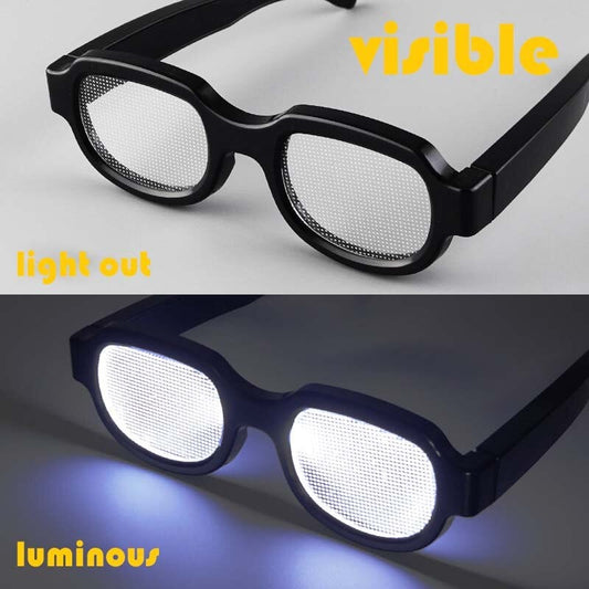 LED világító szemüveg, fénykibocsátó szemüveg