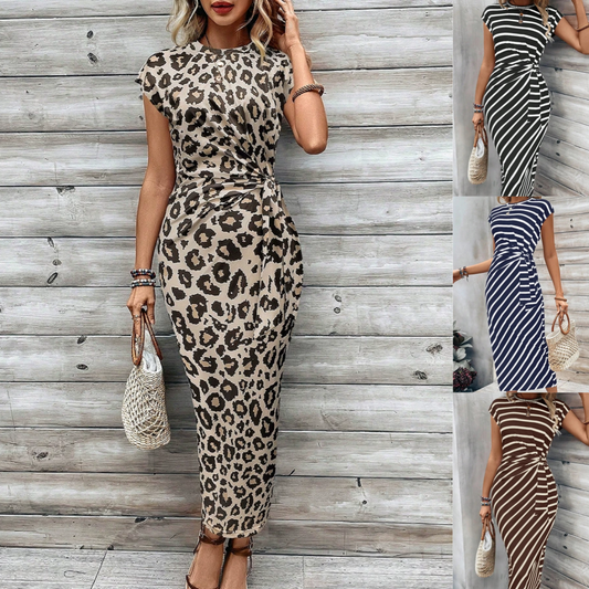 🥰Elegancka sukienka damska wiązana w talii